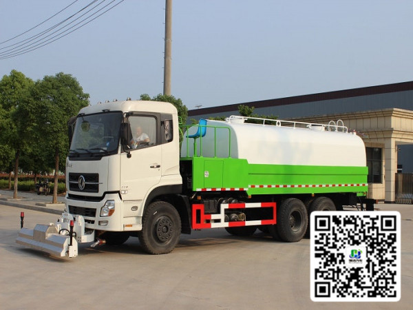 東風天龍后雙橋路面清洗車