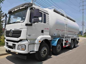 陜汽德龍M3000國(guó)五干混砂漿運(yùn)輸車(chē)