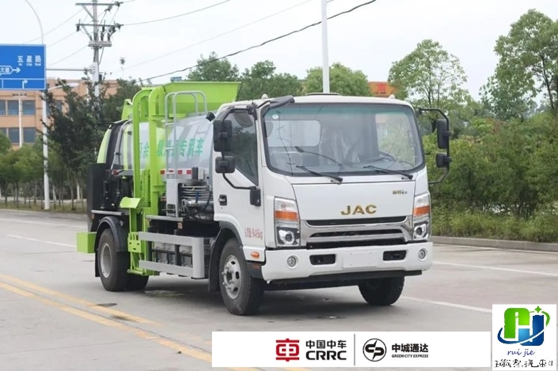 江淮帥鈴i5純電動餐廚垃圾車