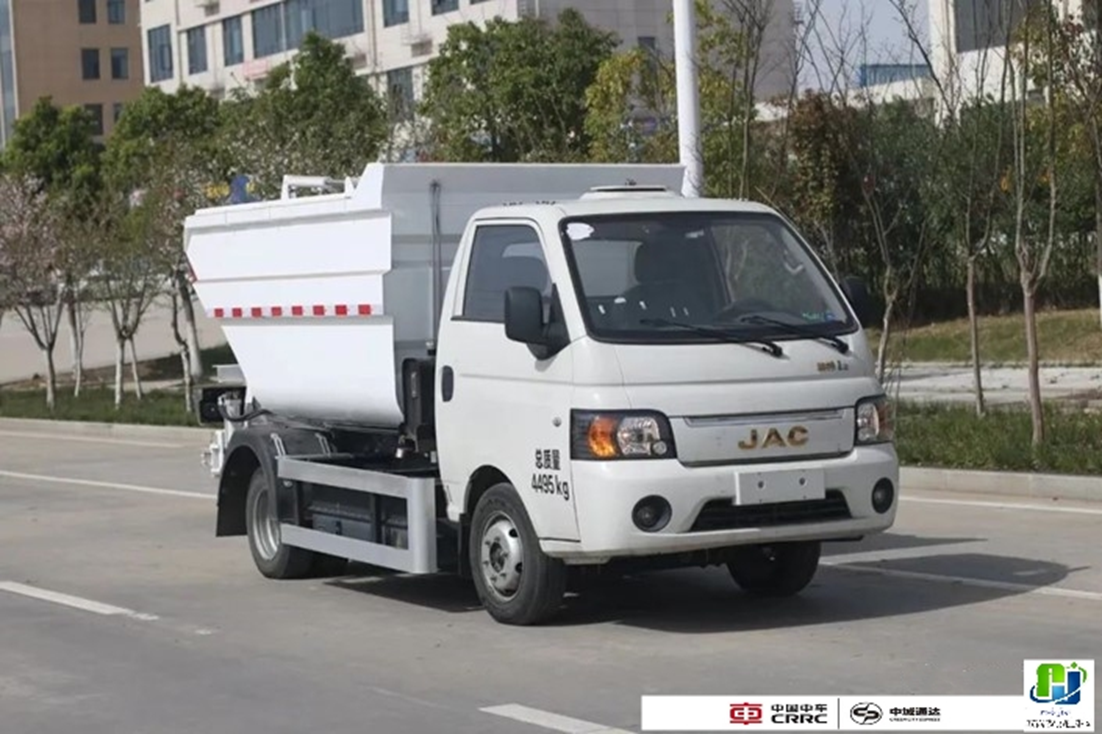 純電動高位自卸垃圾車